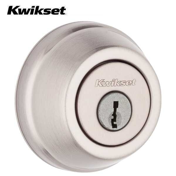 785 Deadbolt - Keyed Both Sides - with Pin & Tumbler Satin Chrome Finish
